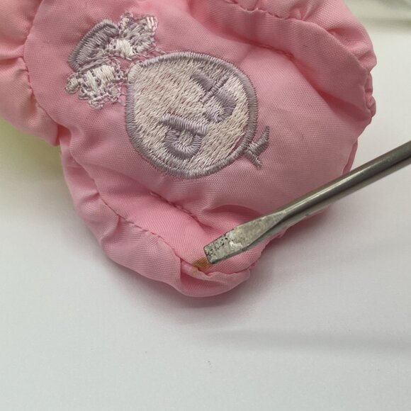 Vintage Fisher Price The Easter Puffalumps Chick w/flowers 8025 & 8026 (1988) - Picture 16 of 16